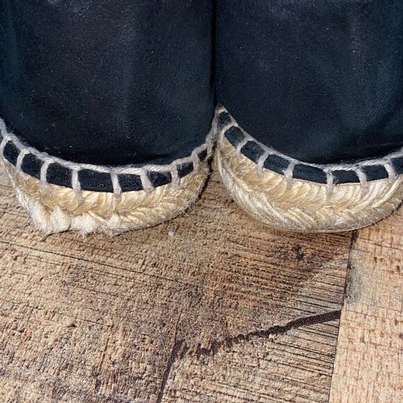 Kenzo black logo print canvas espadrilles - Picture 10 of 13